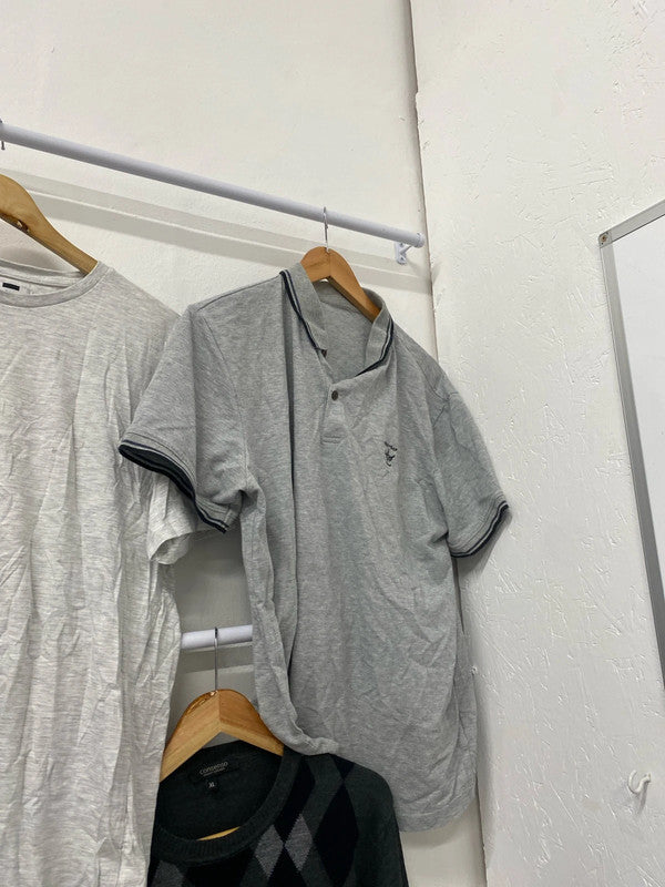 Fabulous Bundle of Men’s Italian Tops Jumpers & T shirts UkXL Firetrap #3 AC001