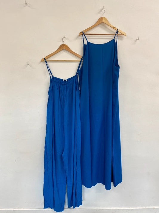 Fabulous Boohoo & Made In Italy Cobalt Blue Outfits Duo UK24 #9 MS008