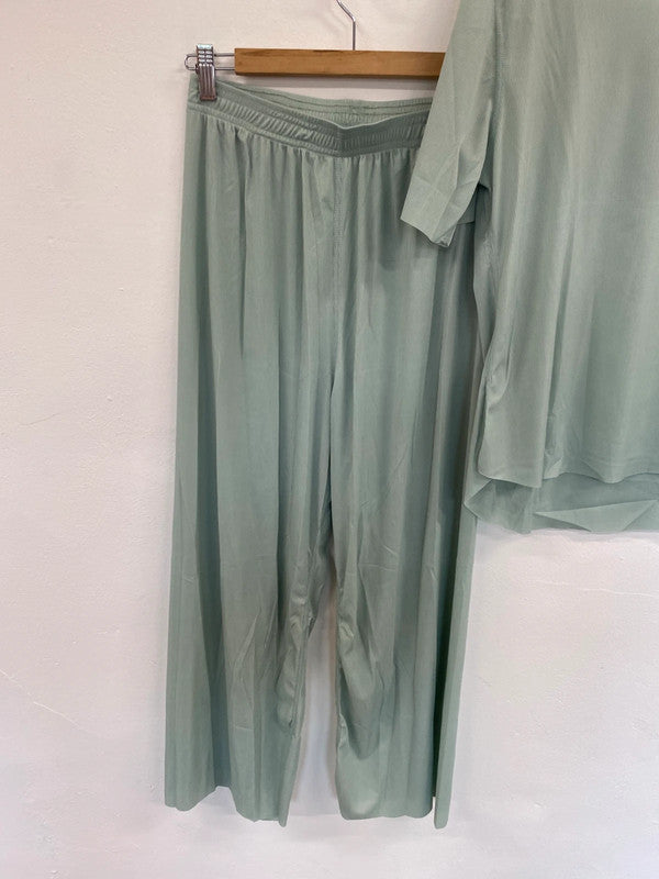 Fabulous Made In China Stylish Ribbed Pyjamas Trio UK 3XL #23 MS008