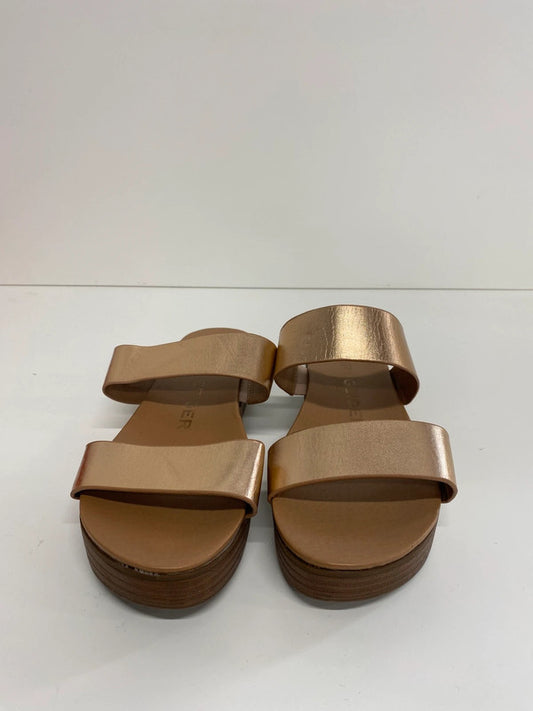 Fabulous Kurt Geiger Rose Gild Robby Boho Platform Sandals UK7 MW001