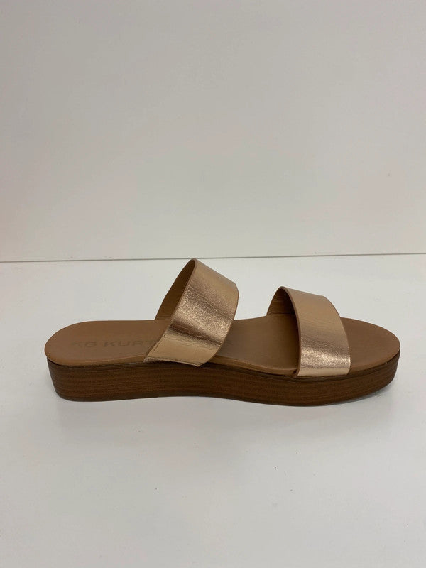 Fabulous Kurt Geiger Rose Gild Robby Boho Platform Sandals UK7 MW001