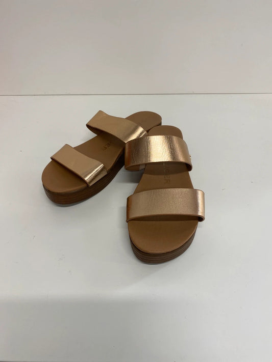 Fabulous Kurt Geiger Rose Gild Robby Boho Platform Sandals UK7 MW001