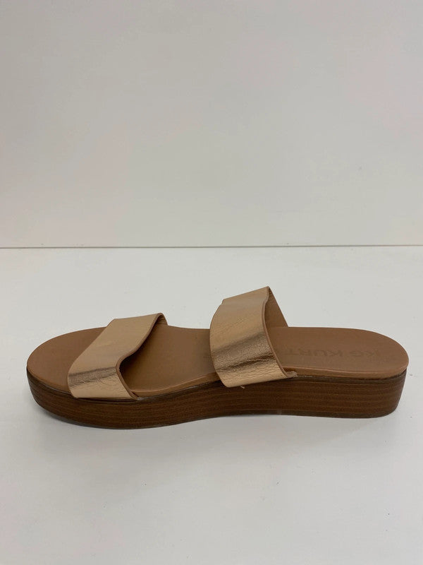 Fabulous Kurt Geiger Rose Gild Robby Boho Platform Sandals UK7 MW001