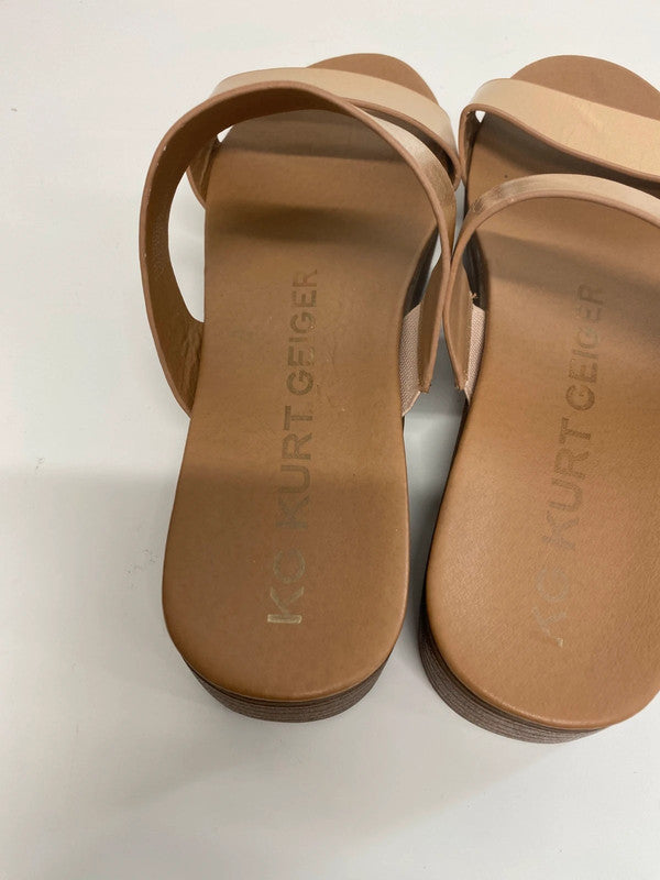 Fabulous Kurt Geiger Rose Gild Robby Boho Platform Sandals UK7 MW001