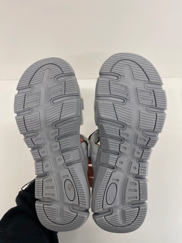 Fabulous Pull & Bear Grey Holiday Vibes Foam Slides UK5-6 MW001