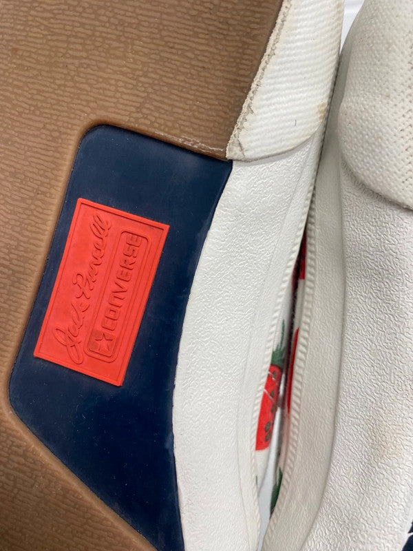 Converse x Marimekko Jack Purcell strawberry Sneakers Uk5.5 White & red KM001