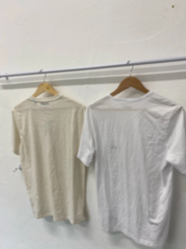 Fabulous Duo of Mens designer T shirts Ted Baker & Hugo boss Mens L #557 LG276