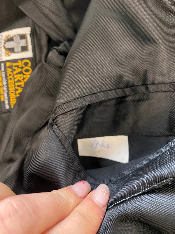 Classic traditional kilt jacket & waistcoat Prince Charlie UK42 short #104 MD001