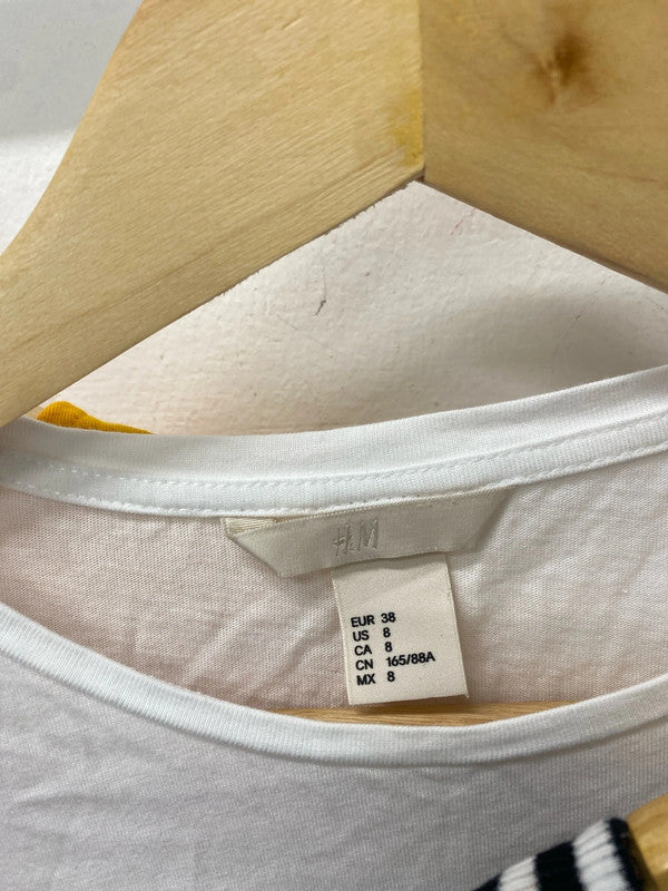 Fabulous bundle of T-shirts printed UK M h&m #41 GM143