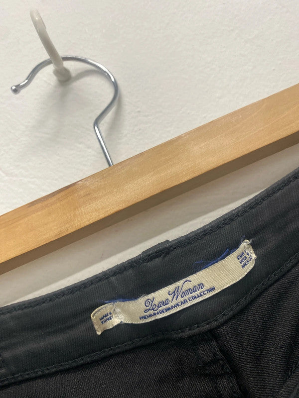 Gorgeous trio of faux leather jeans skinny Zara UK 14 #43 GM143