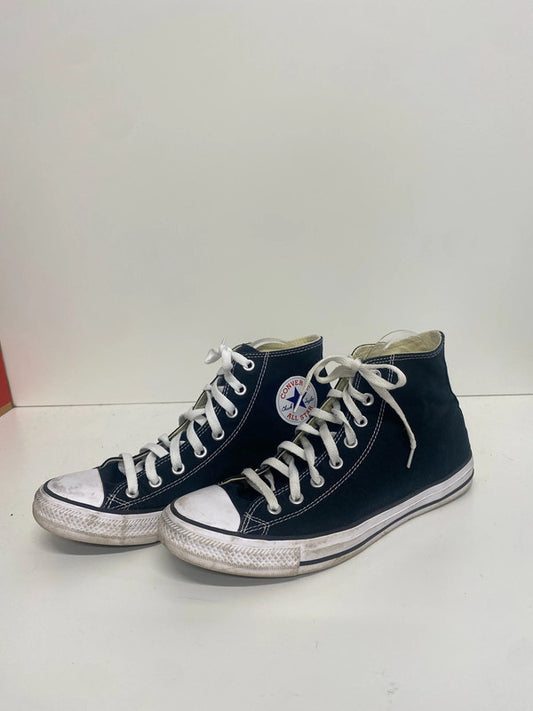 Fabulous Black Converse High tops black Uk10 Chuck Taylor GM143