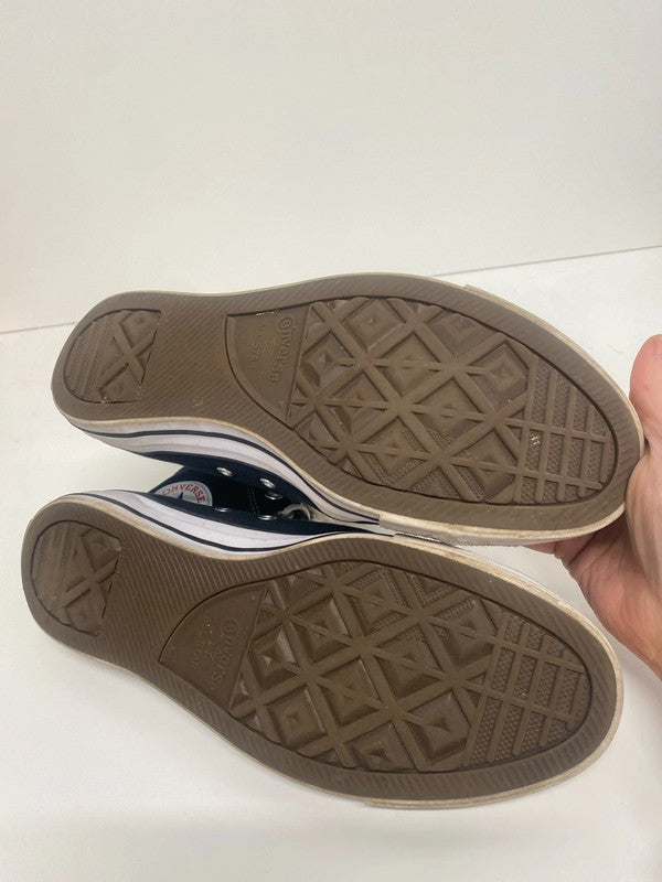 Fabulous Black Converse High tops black Uk10 Chuck Taylor GM143