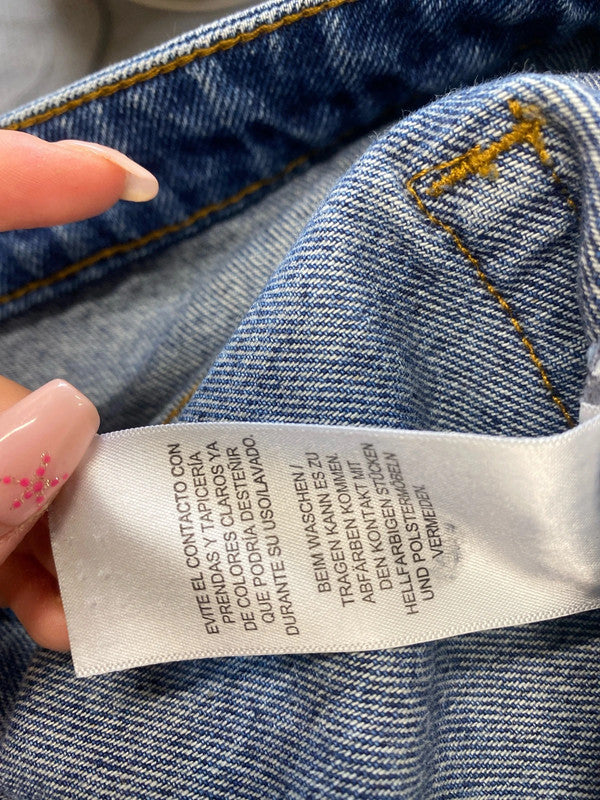 Classic collusion men’s blue jeans casual straight W34 L34 GM143