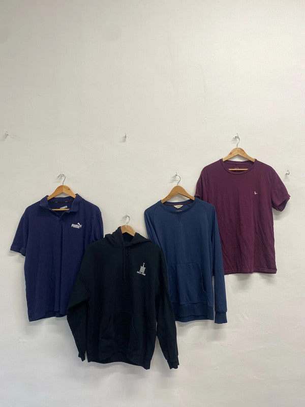 Classic men’s casual bundle hoodie T-shirt jack wills lounge Gildan UK L #62 GM143