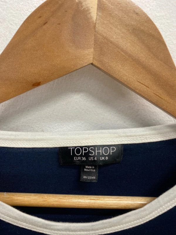 Fabulous duo of women’s crop chill tops by topshop UK 8 #63 GM143
