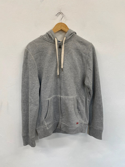 Fabulous Levi’s Men’s Zip through Grey hoodie UkS ZB458