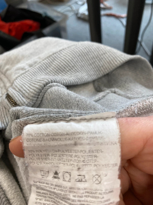 Fabulous Levi’s Men’s Zip through Grey hoodie UkS ZB458