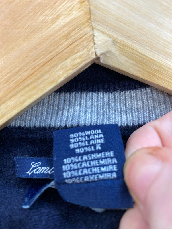 Fabulous Men’s Cashmere Wool Blend Gant jumper UkS ZB458