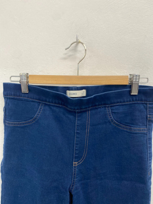 Fabulous m&s blue denim jeggings casual UK 12 AT002