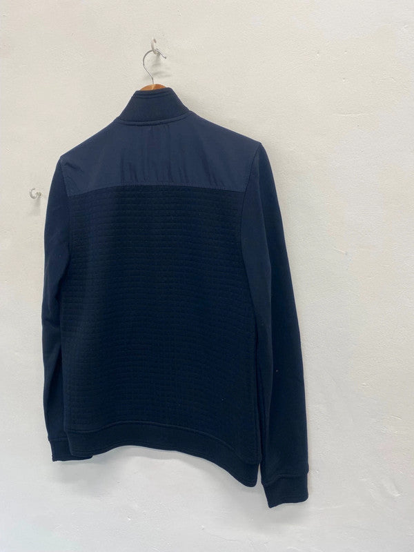 Fabulous Ted Baker Bomber Jacket UK M Navy ZB458