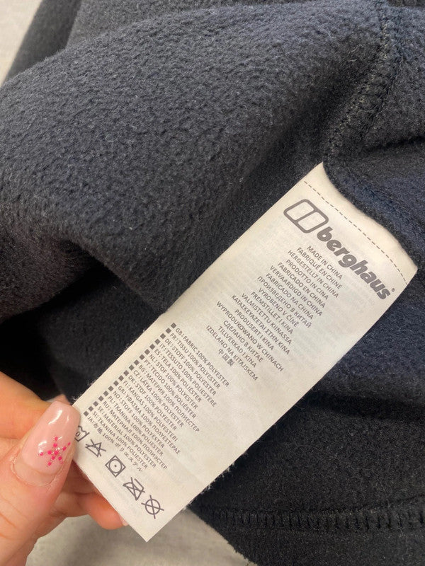 Fabulous Berghaus Gilet UK S Black fleece ZB458
