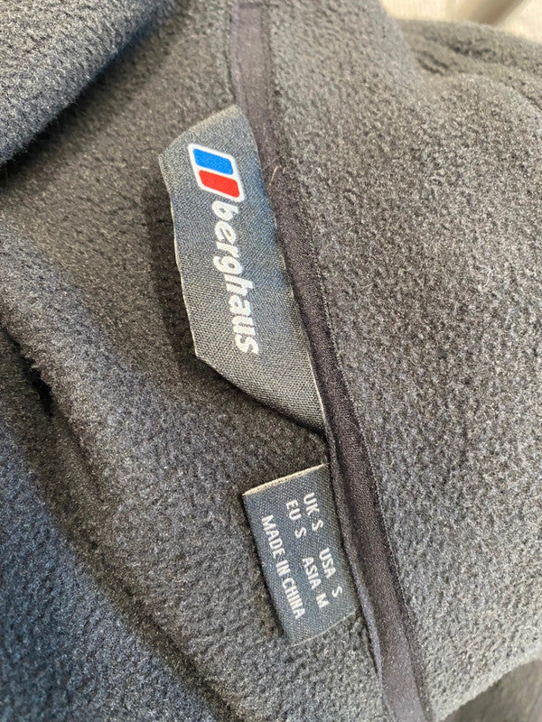Fabulous Berghaus Gilet UK S Black fleece ZB458