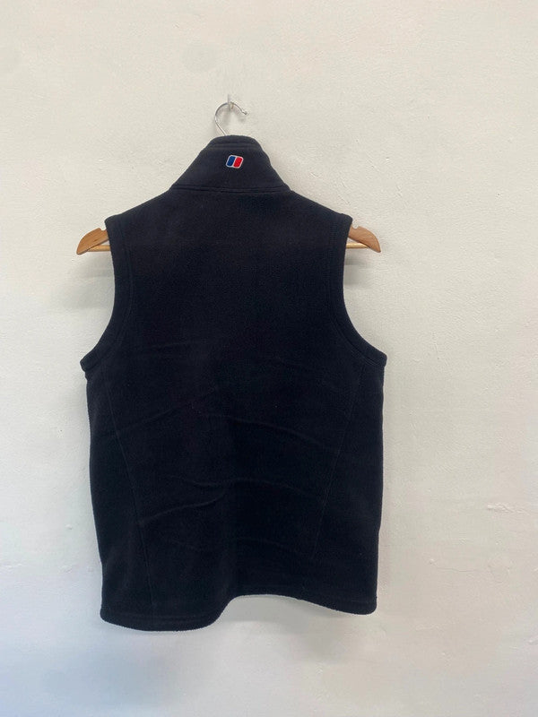 Fabulous Berghaus Gilet UK S Black fleece ZB458