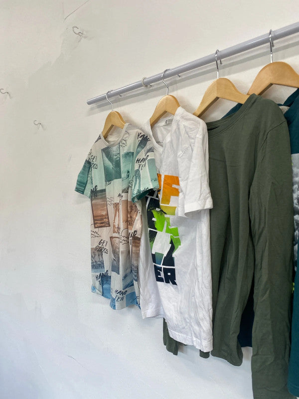 Fabulous Hawaiian fun casual boys bundle age 9-11 H&M M&S #24 SW461