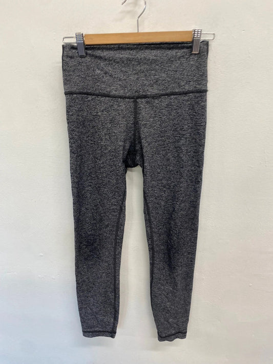 Fabulous Lululemon Active Leggings UK 12 Grey PS462