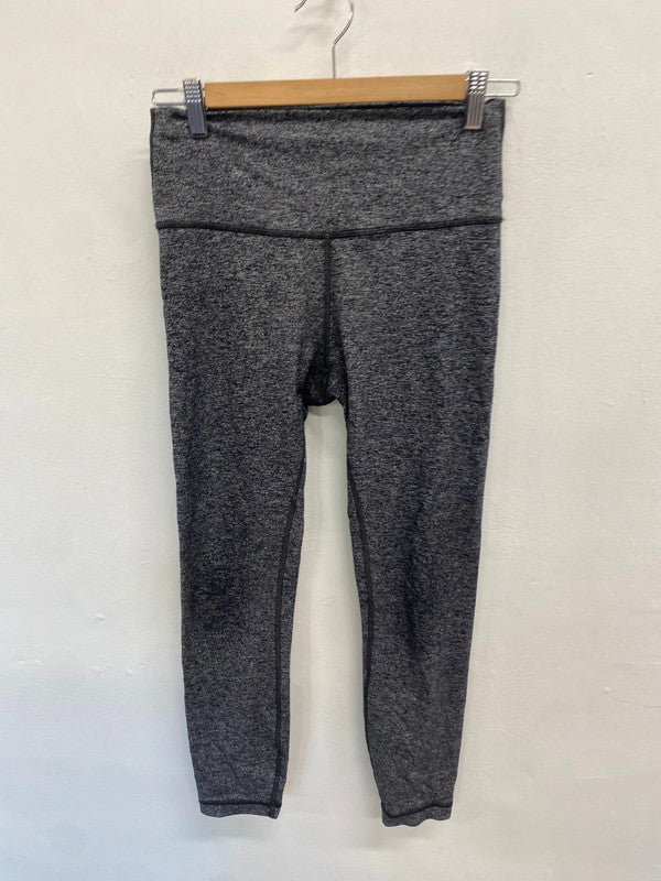 Fabulous Lululemon Active Leggings UK 12 Grey PS462