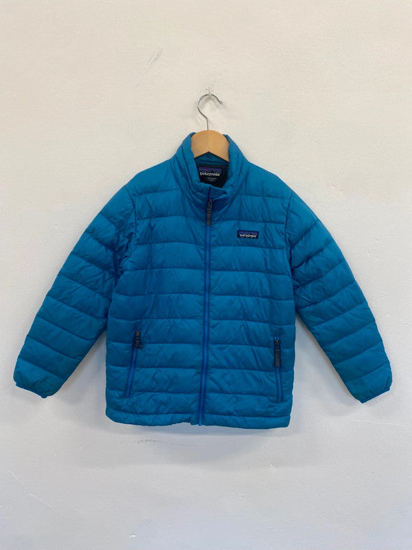 Fabulous Berghaus down Puffer Jacket Age 7-8 Light Blue teal SW461