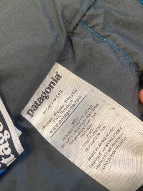 Fabulous Berghaus down Puffer Jacket Age 7-8 Light Blue teal SW461