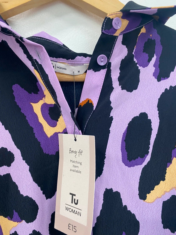 Fabulous trio of Fun & Chic patterned blouses Asos & F&F Uk14 #13 LF001