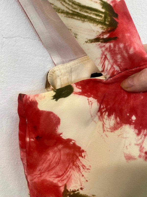 Fabulous Inspirato floral MOB Dress Uk14 Cream and Red AS466