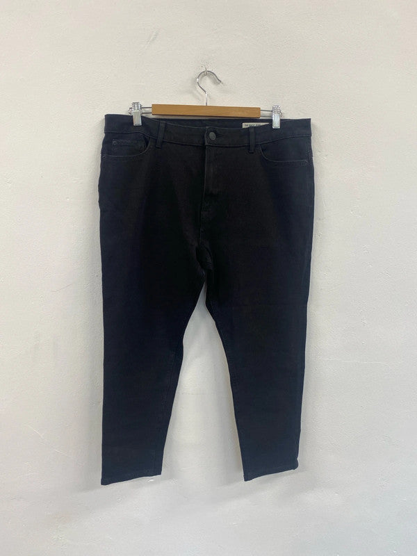 Fabulous M&S The Magic Jean Lift black jeans Uk18 X Short CC001