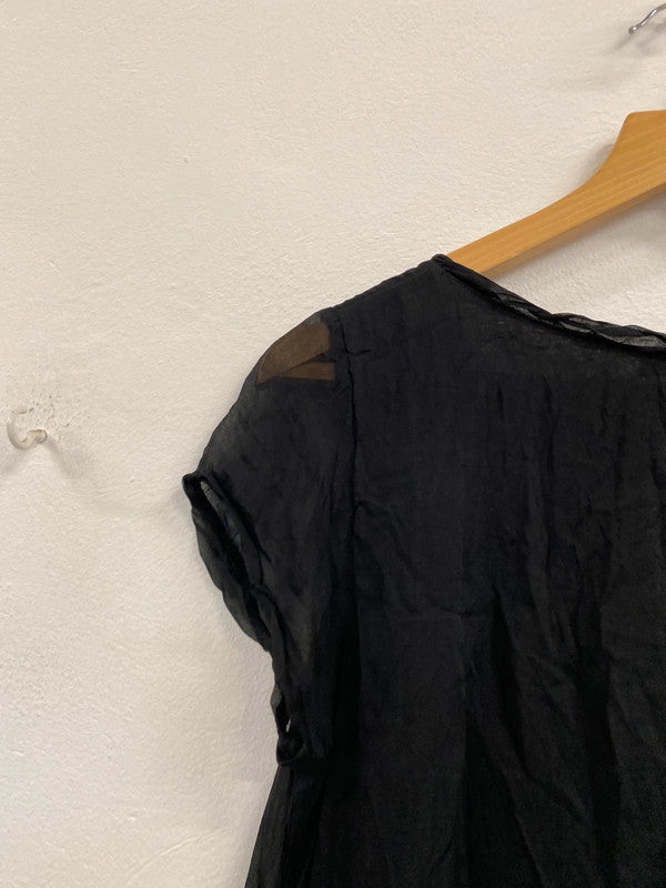 Fabulous Jigsaw Silk Tunic boho loose fit dress UkM SM467