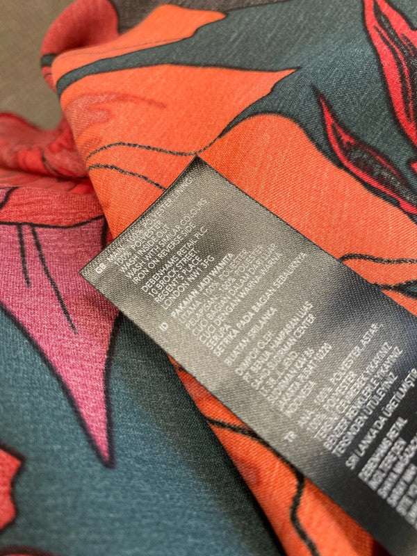 Fabulous Floral Super chic slink Midi dress Uk16 autumnal The Collection EP468