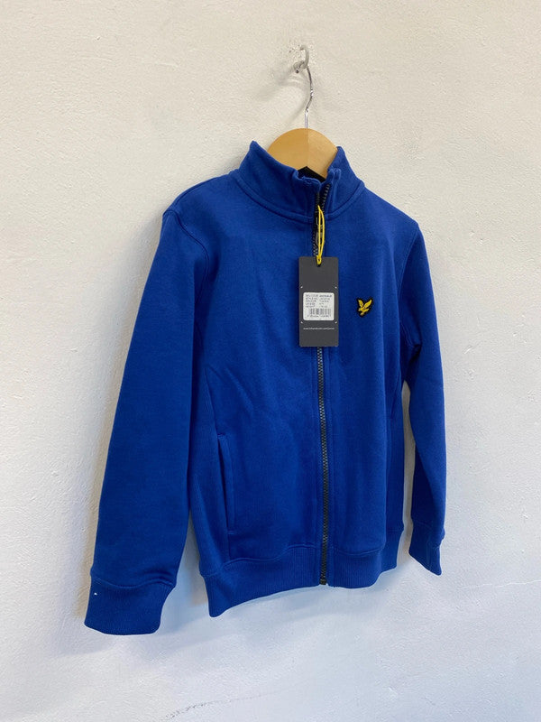 Fabulous Lyle & Scott Junior zip up top Blue Age 6/7 LK469