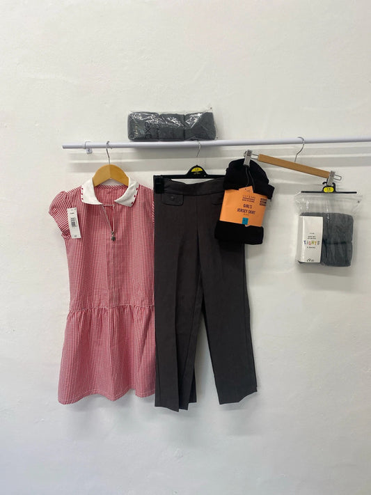 Fabulous back to school uniform bundle age 6-8 George #26 LK469