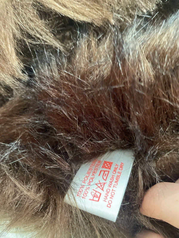 Fabulous Moira C faux fur brown headband apres ski CC001