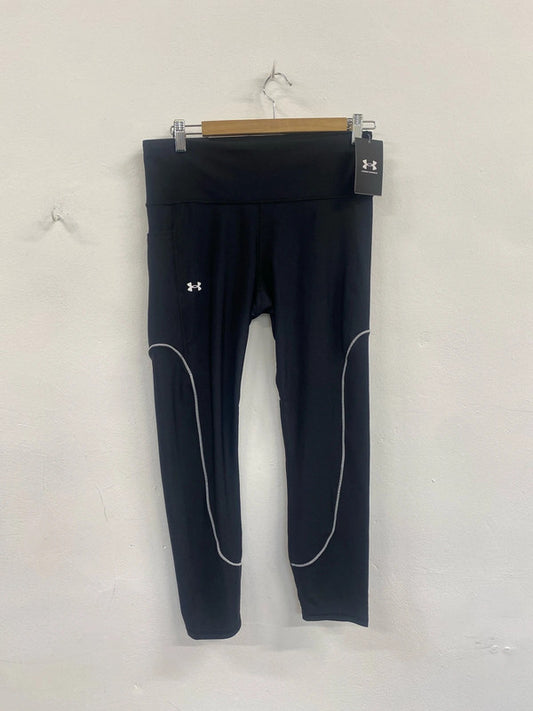 Fabulous Ladies gym Underarmour  Novelty Ankle leggings UkL CS476