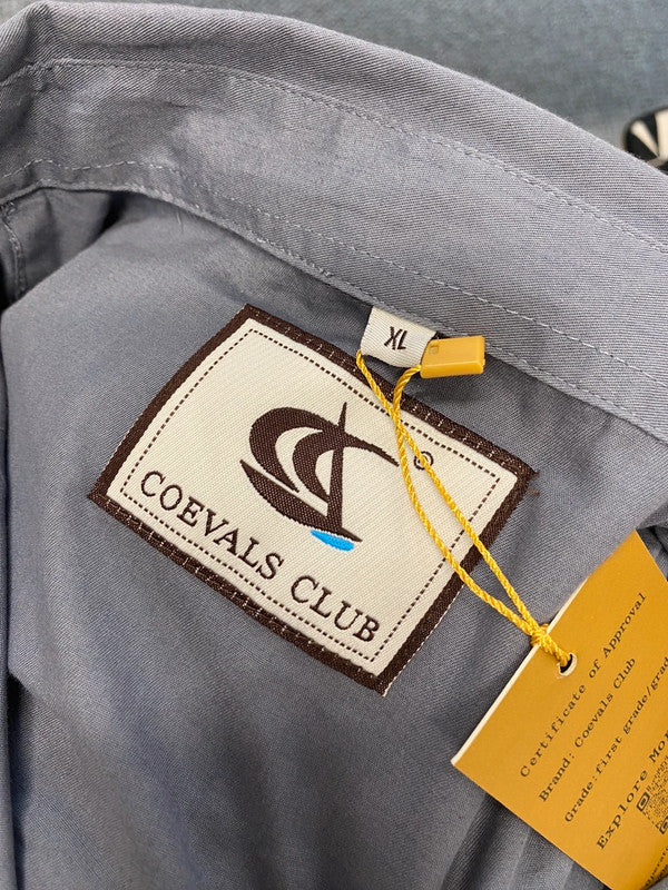 Classic men’s coevals club grey shirt new UK XL CS476