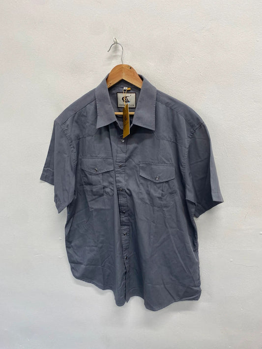 Classic men’s coevals club grey shirt new UK XL CS476