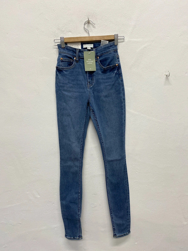 Fabulous high waist skinny jeans from H&M UkXS RG020