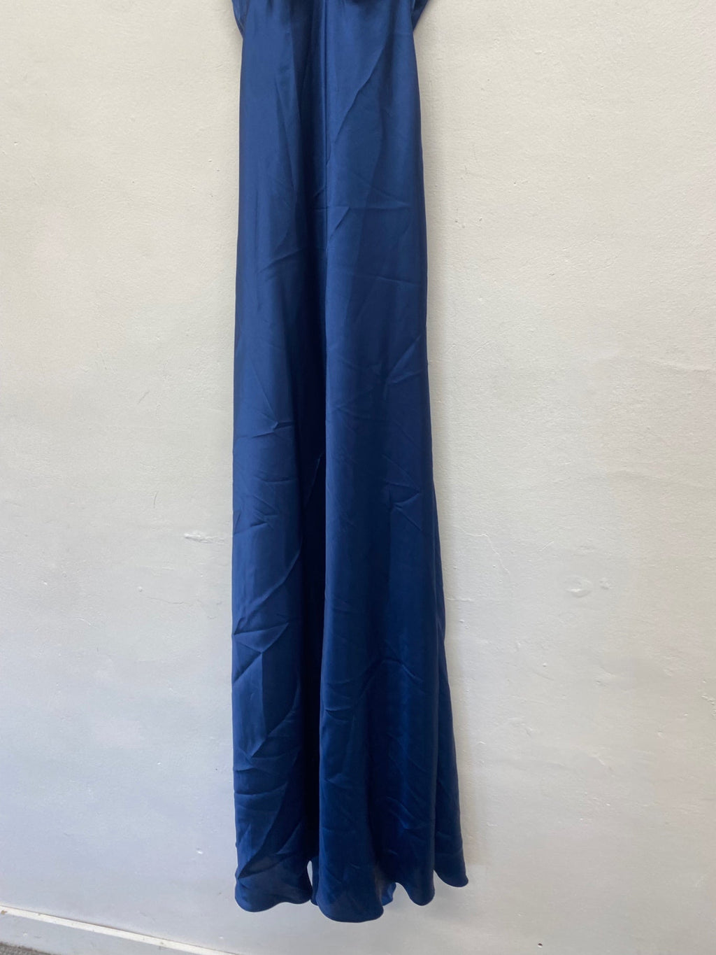 Stunning Betsy & adam Midi Dress formal ball UK 8 Navy PP546
