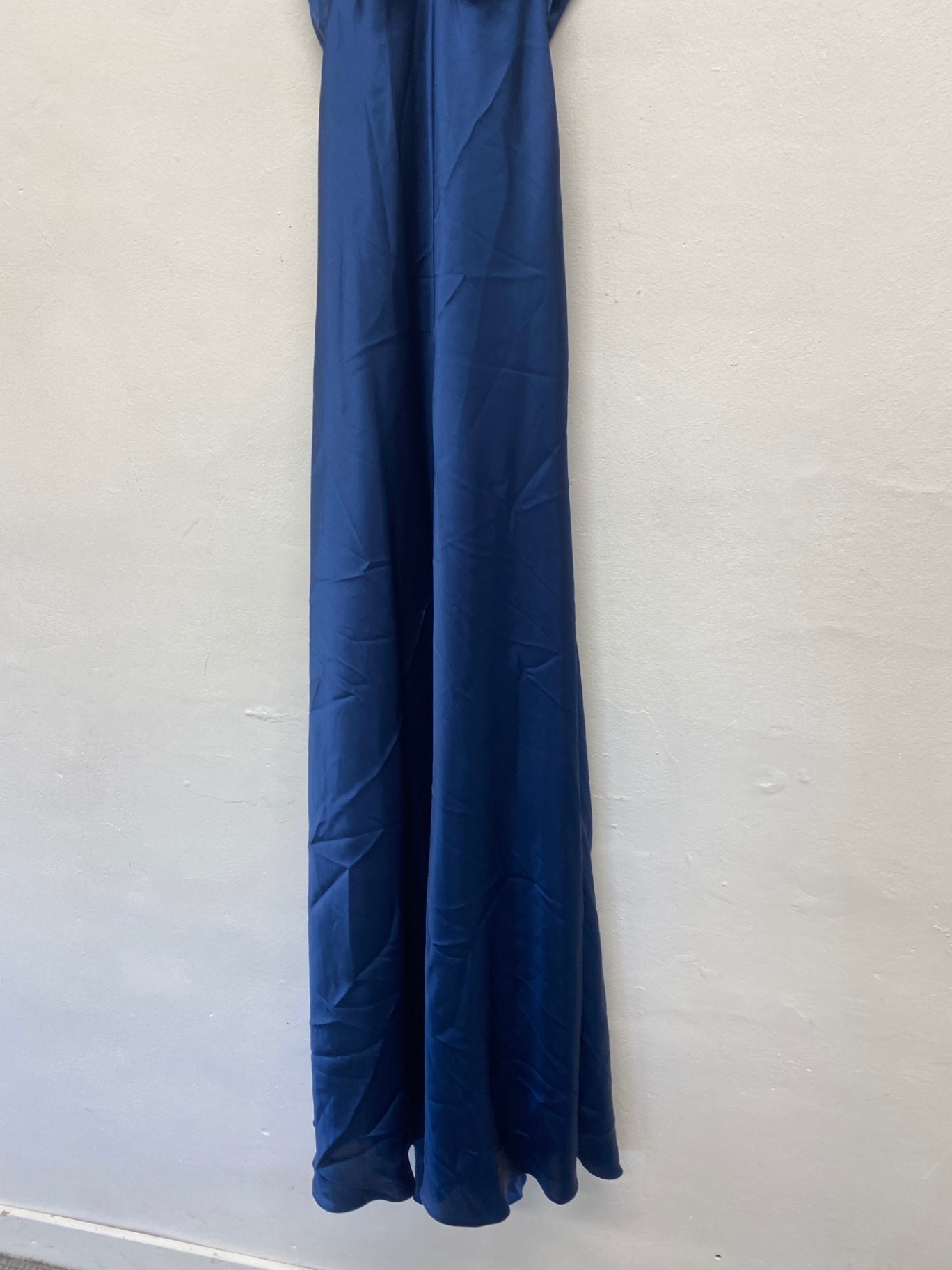 Stunning Betsy & adam Midi Dress formal ball UK 8 Navy PP546