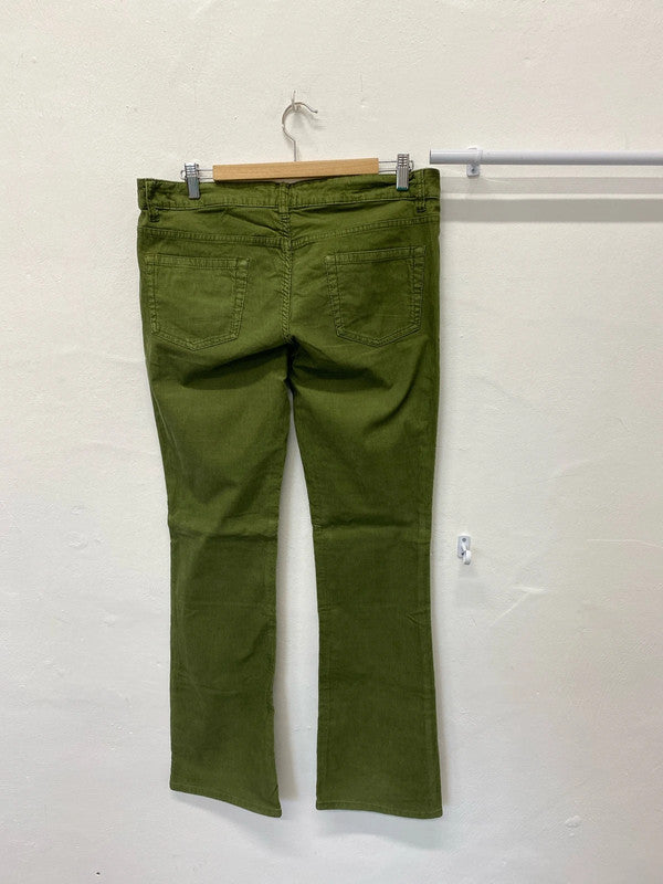 Fabulous Olive green cords from H&M Uk14 KM003