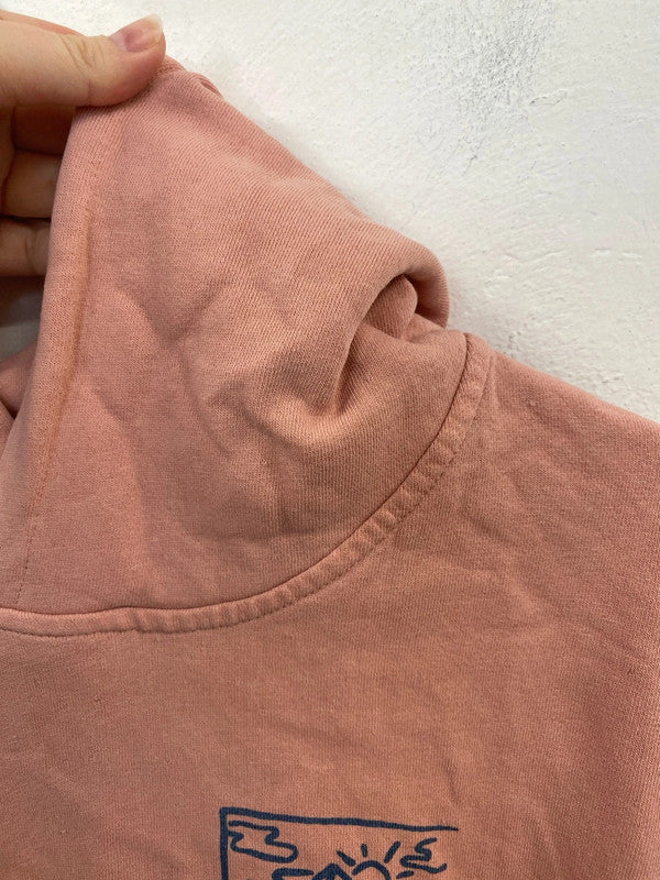 Passenger Chic Dusty Pink Hoodie Size M LN001