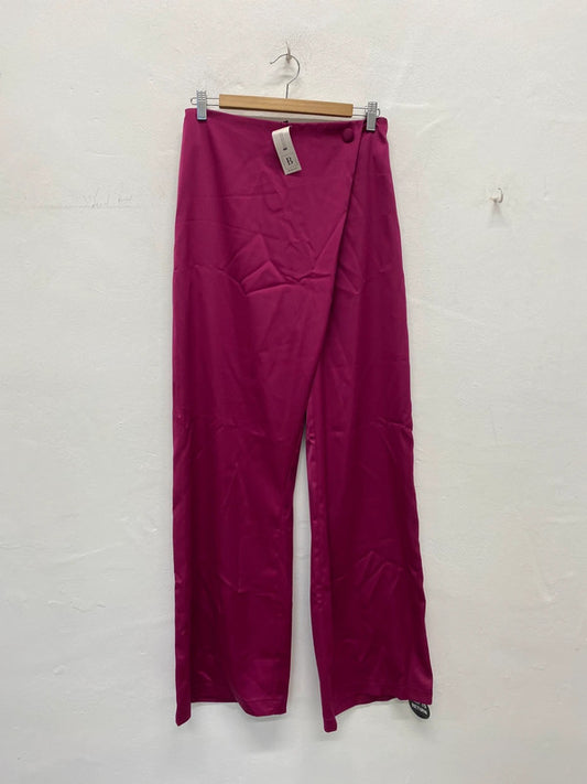 Fabulous Bluzat Cerise pink formal party trousers Uk10/12 SS002