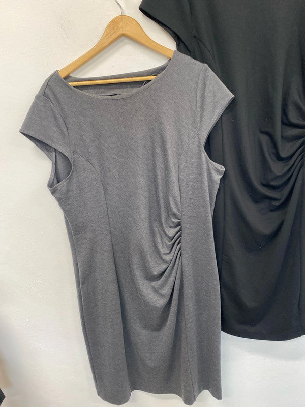 Fabulous Duo of George basic work dress Uk20 formal #53 NC001